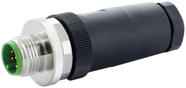 Murr Screw terminal, field-wireable, M12 male 0Â°, 8-pole