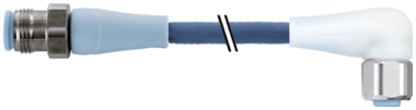 Murr M12 male 0° / M12 female 0° shielded, 4.2m