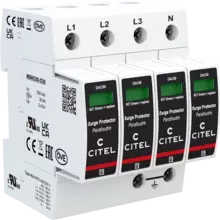 Citel DAC50-40-530 SPD, type 2, 3P+N, 530VAC, 20kA