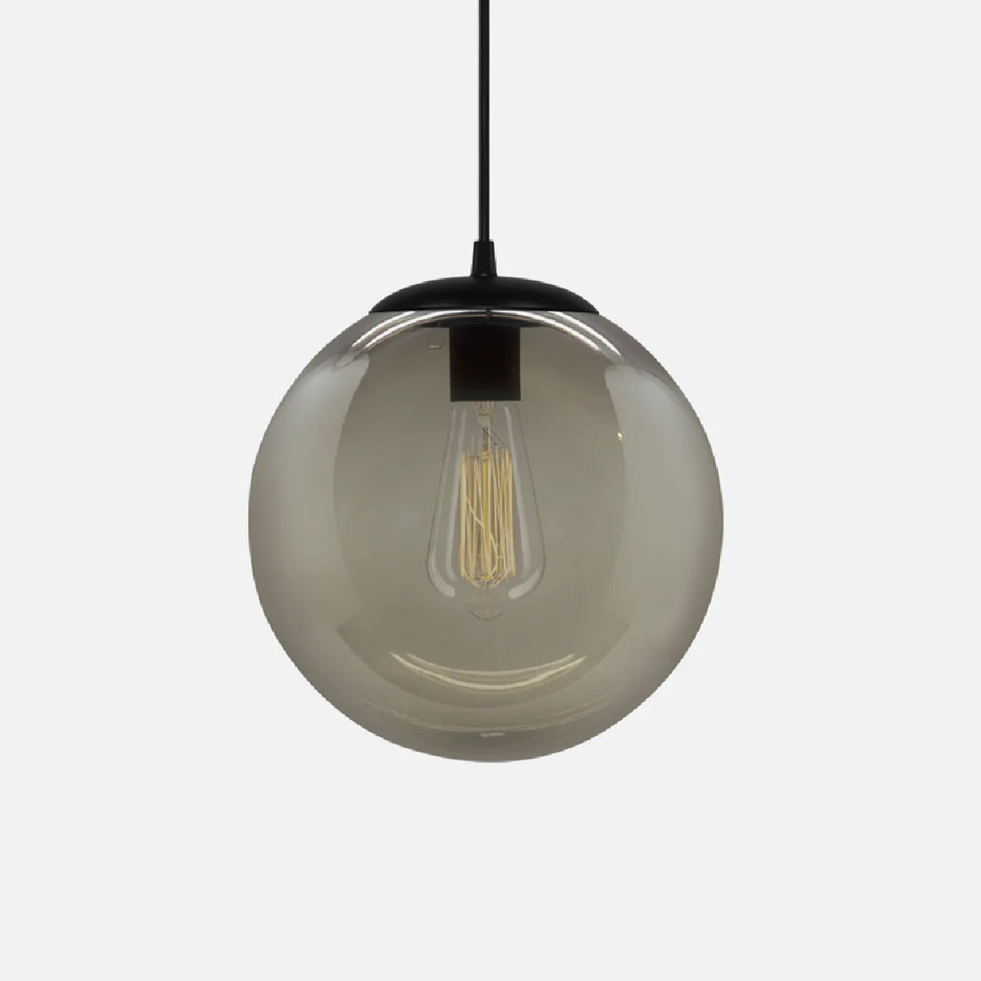 PALL FUMO PEND SMOKEY GREY PMMA SHADE 300X300 60W - Spazio