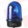 Werma Rotating mirror beacon, blue, 24VAC/DC, 142 x 218mm