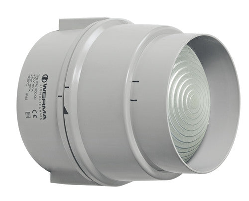 Werma LED Permanent beacon, red light, 12-24VDC