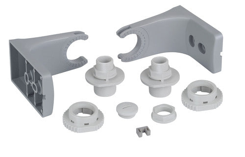 Werma Fixing bow, 1-tier, grey, 55 x 95 x 97mm