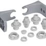 Werma Fixing bow, 3-tier, grey, 35 x 48mm