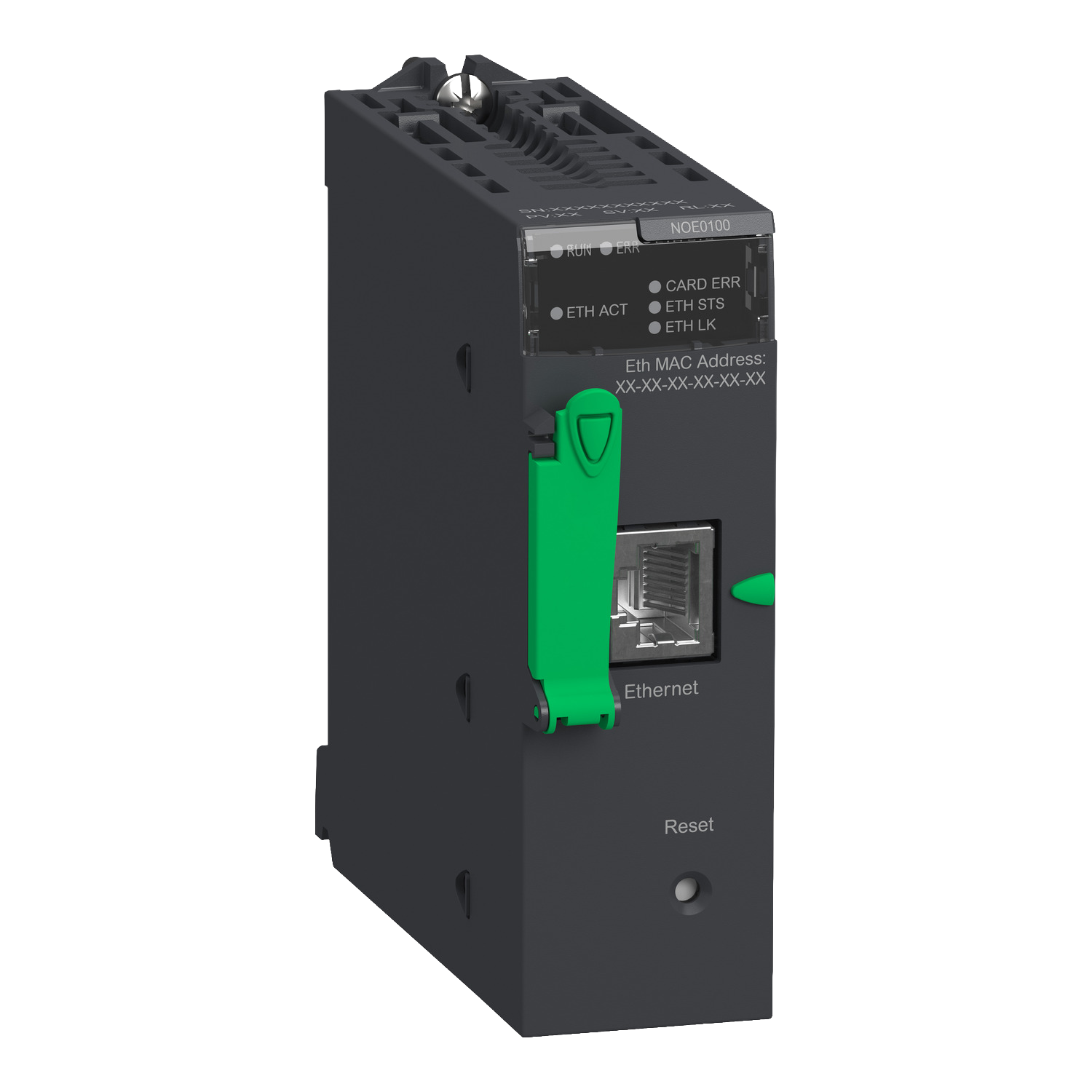 Schneider Ethernet network module, 1 x RJ45 10/100