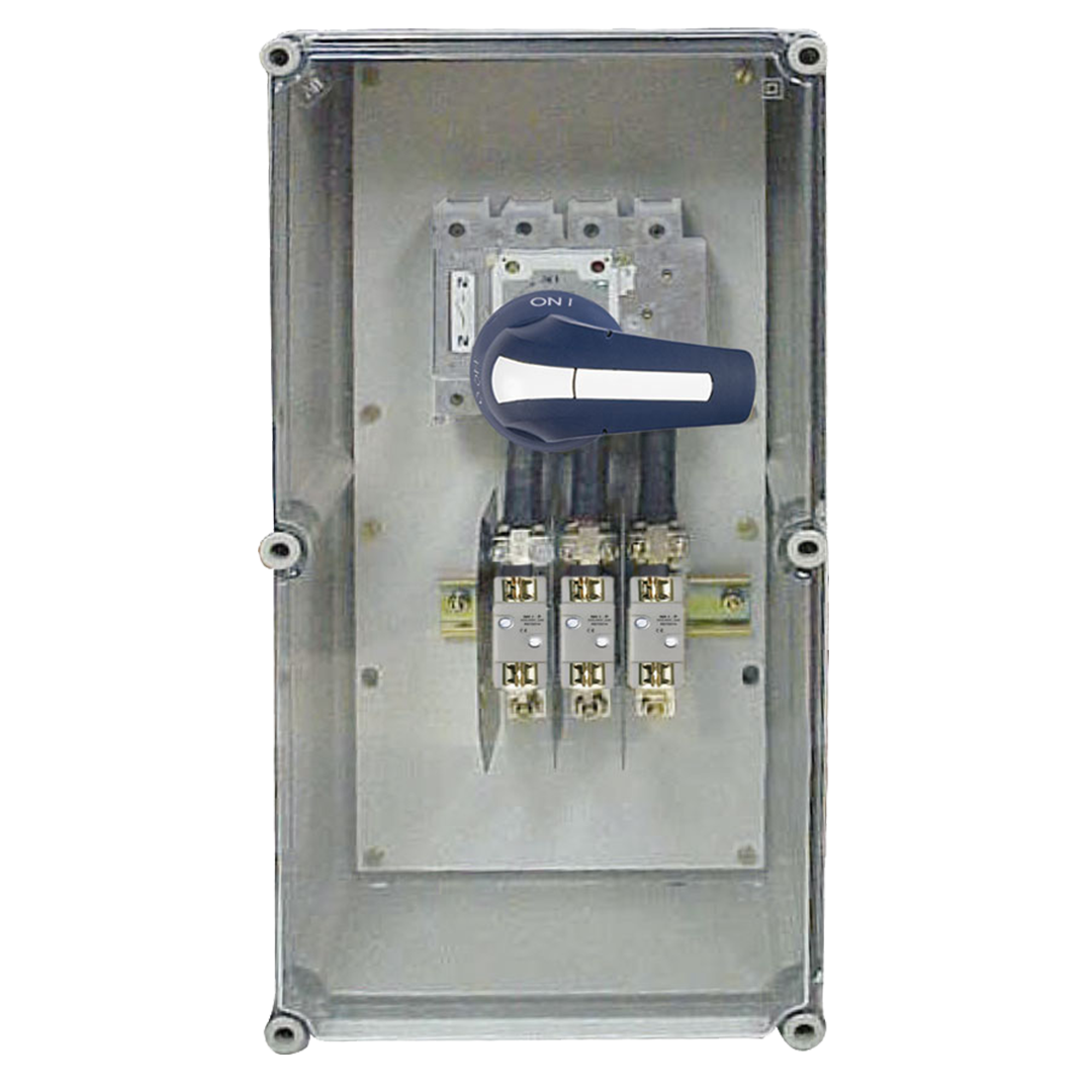 Telergon Enclosed switch disconnector, 3P + N, size 3, 800A