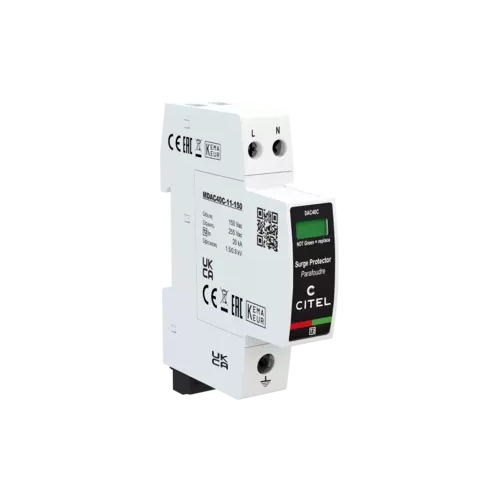 Citel MJ8-ISDN SPD, telecom, Din rail, 48VDC, 500A