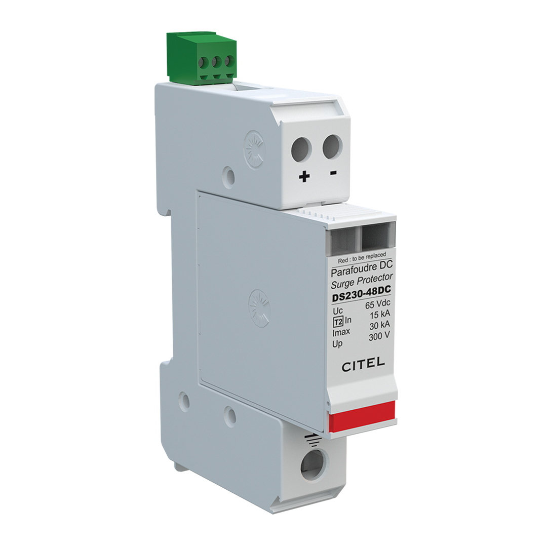 Citel DS240-280DC SPD, DC or PV network 280Vdc, 20 kA - Citel