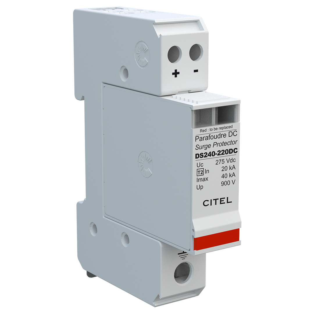 Citel DS240S-220DC SPD, type 2, DC/PV network, 220VDC