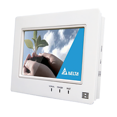 Delta Module system, wall-mounted, HMI, touch screen