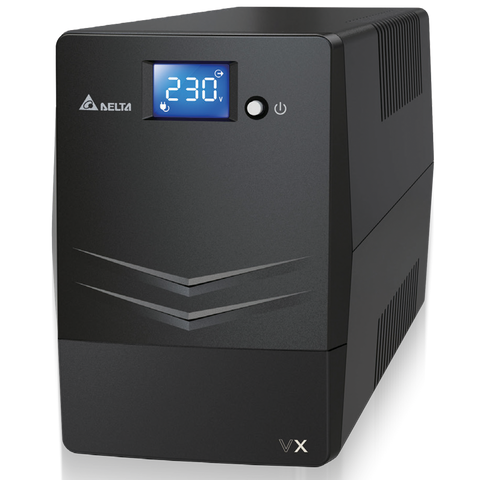 Delta VX UPS, line-interactive, battery included, 1500VA, 1.5kVA - Rubicon Installer Portal