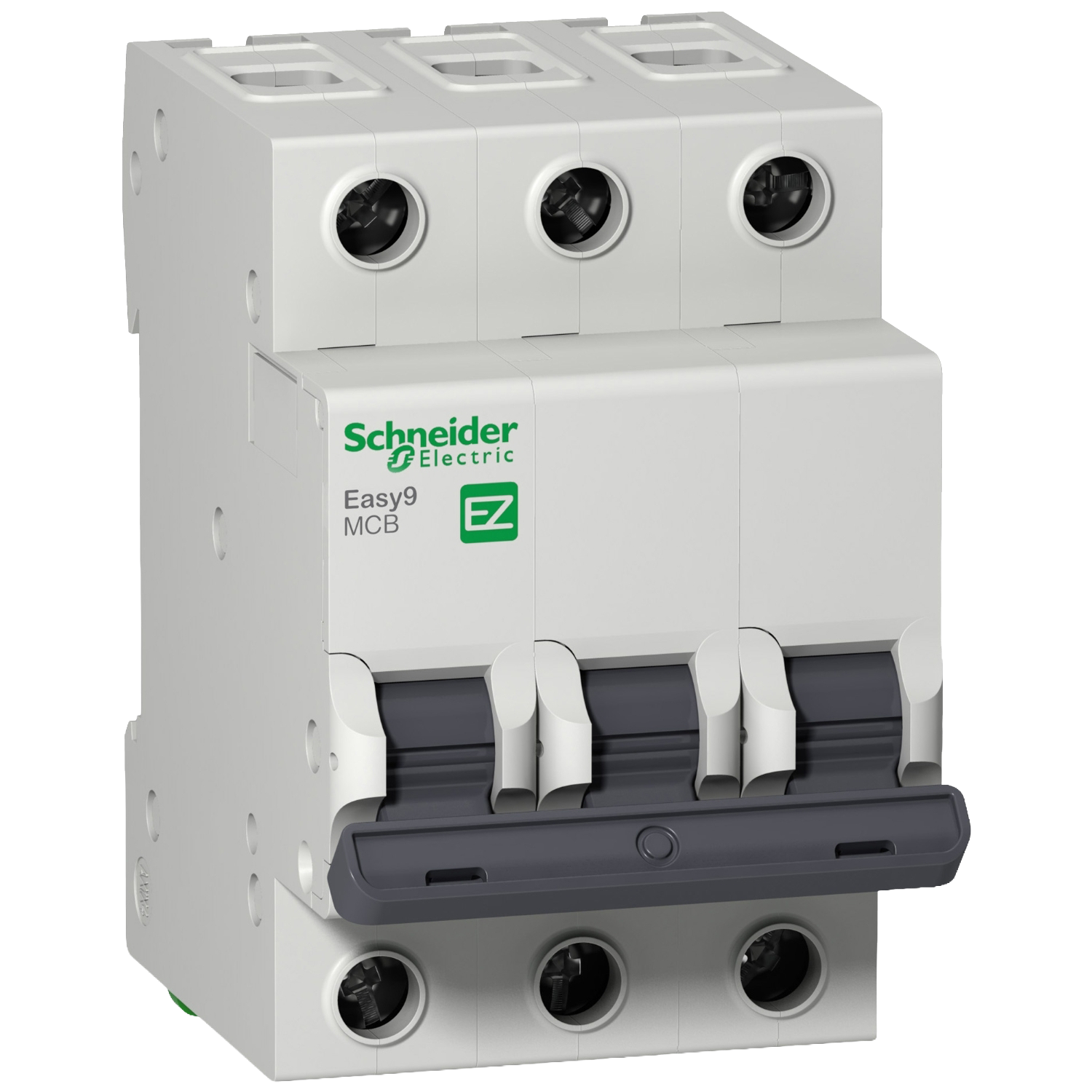 Schneider Mini circuit breaker, C-curve, 3-pole, 50A