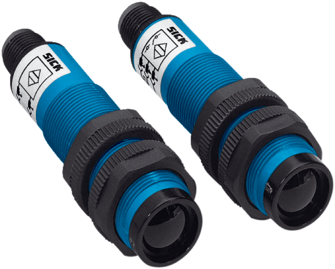 Sick VS/VE18-4P3712 Cylindrical photoelectric sensor, PNP - Sick Automation