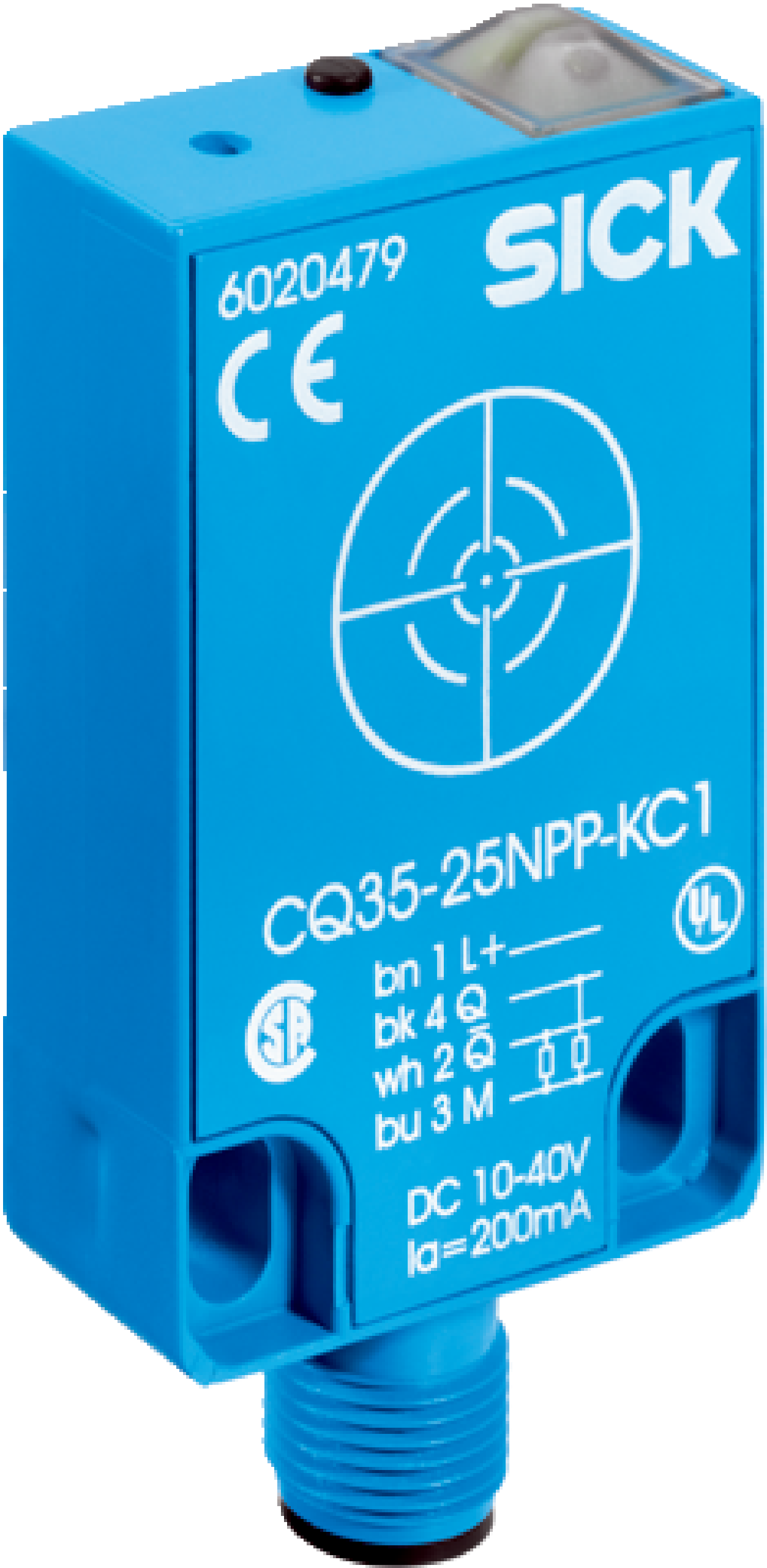 Sick CQ35-25NPP-KC1 Capacitive proximity sensor, PNP, 10mA - Sick Automation