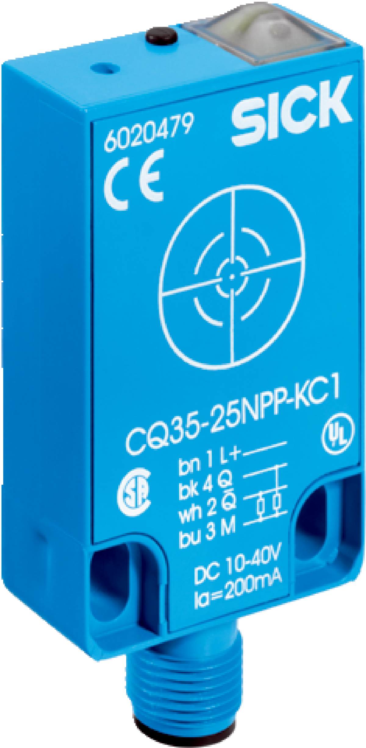 Sick CQ35-25NPP-KC1 Capacitive proximity sensor, PNP, 10mA - Sick Automation