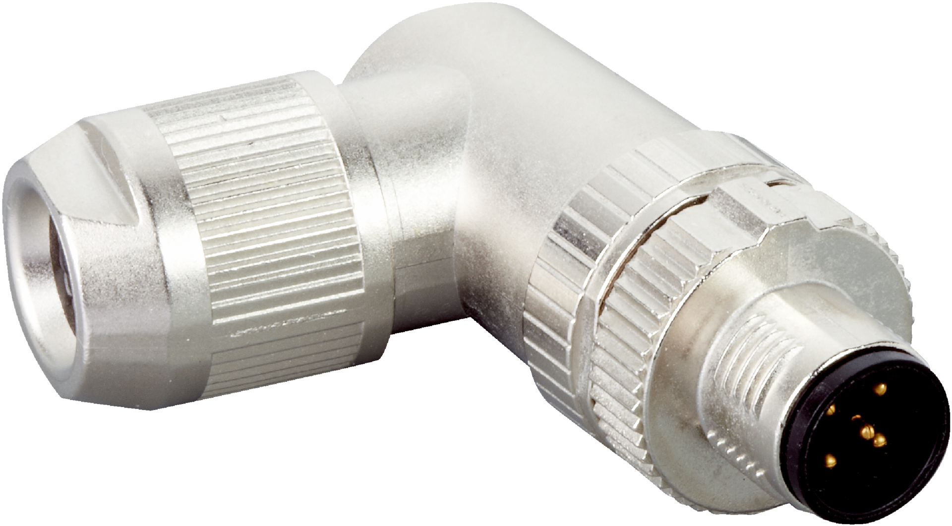Sick STE-1204-WZ Male connector, M12, 4-pin, angled, D-coded - Sick Automation
