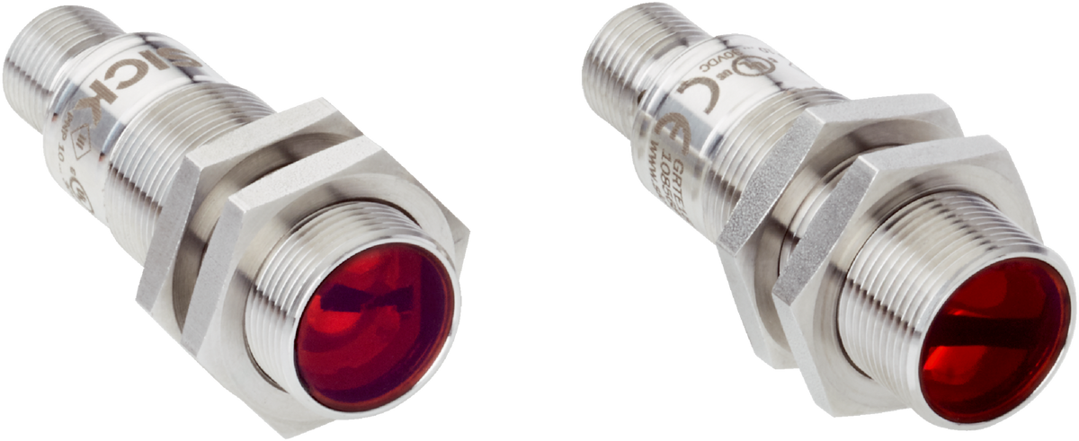 Sick GRSE18S-P2421V Cylindrical photoelectric sensor, PNP - Sick Automation