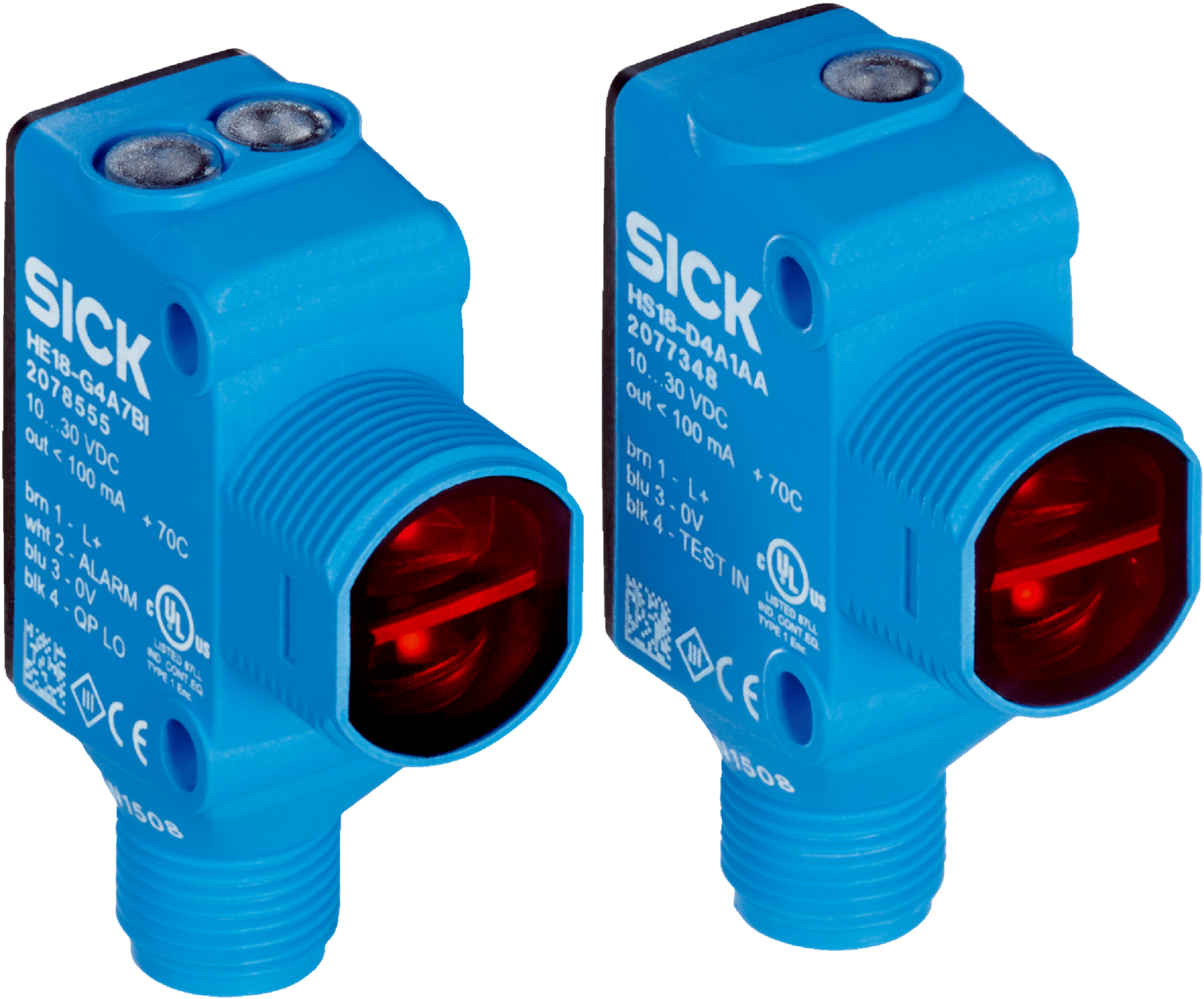 Sick HSE18L-B4A5AA Hybrid photoelectric sensor, PNP/NPN - Sick Automation