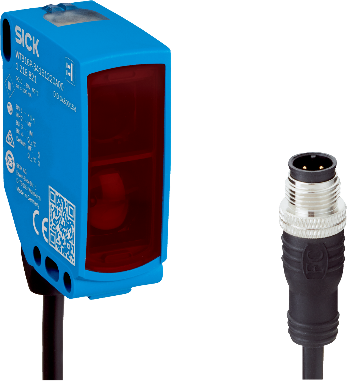 Sick WLA16P-34161100A00 Small photoelectric sensor, PNP/NPN - Sick Automation