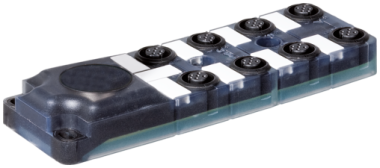 Murr Exact8 Distribution box, backside plug, 8-way, 5-pole