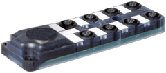 Murr Exact8 Distribution box, backside plug, 8-way, 5-pole
