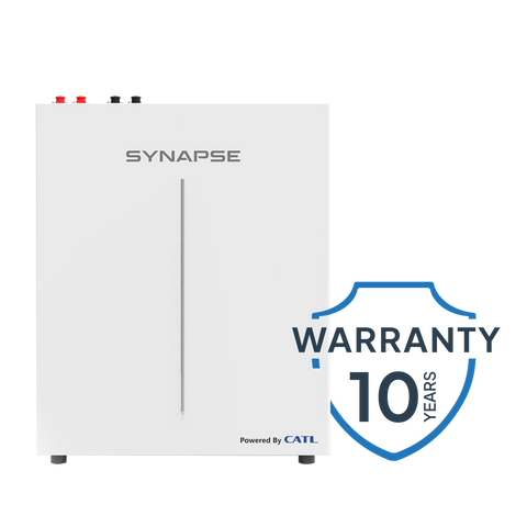 Synapse Power lite Lithium battery system, 51.2V, 100Ah - Synapse