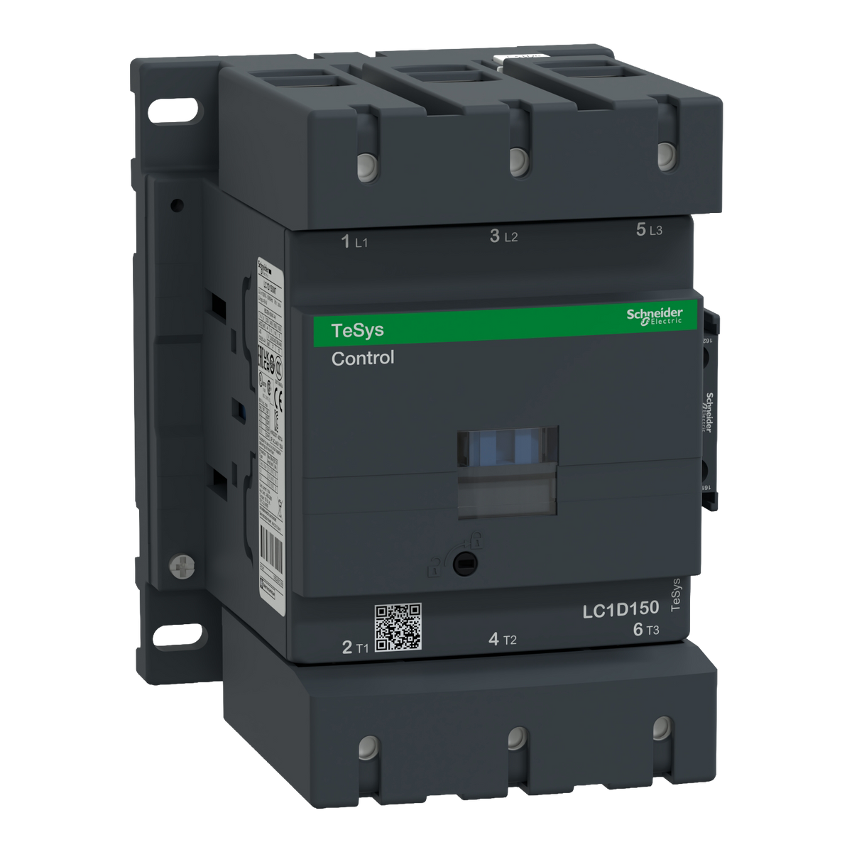 Schneider Tesys D Contactor, 3-pole, 3NO, 230VAC, 150A