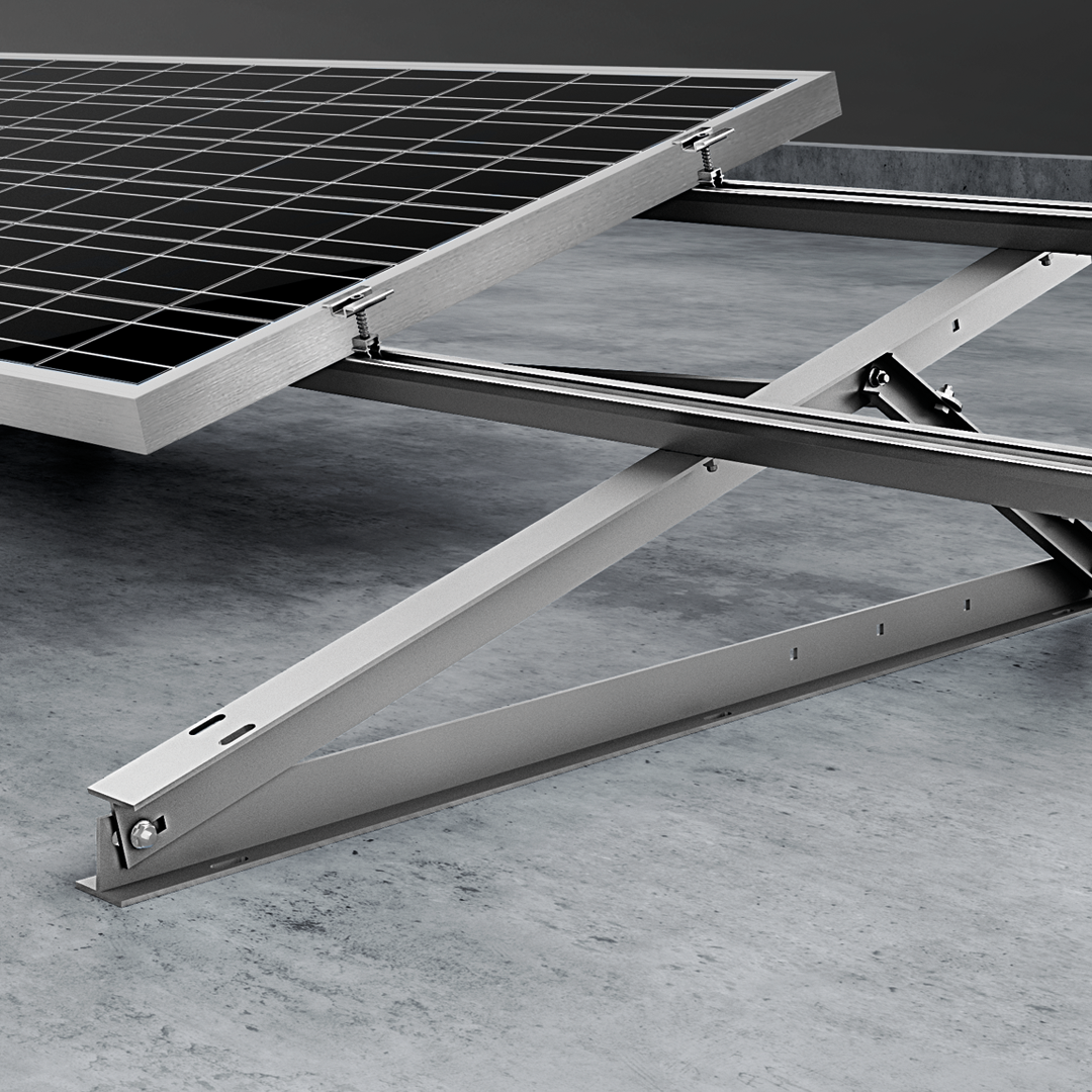 Lizard Triangular support, landscape, 15-30°, 1190mm - Rubicon Installer Portal