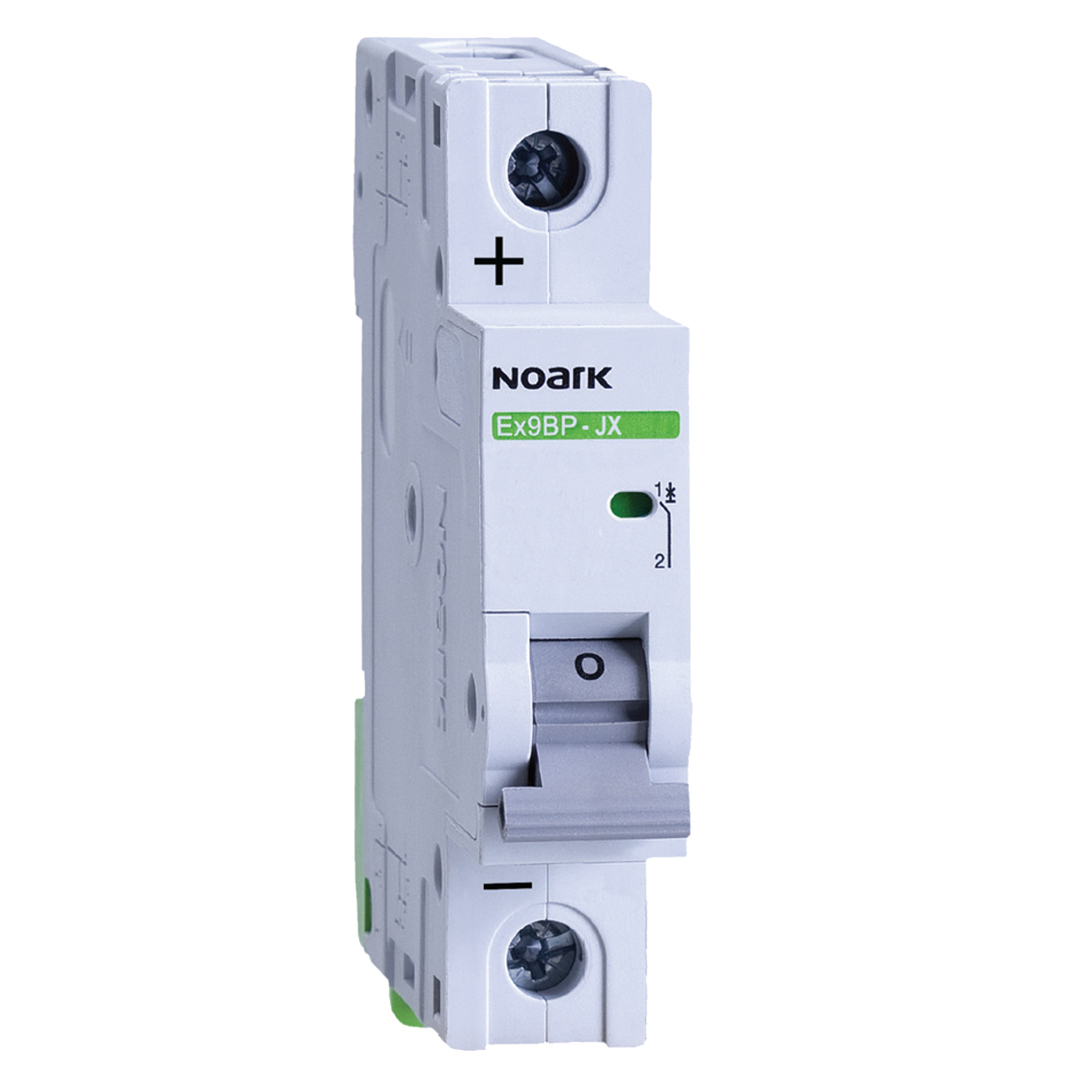 Noark Ex9BP-JX(+) Mini circuit breaker, 1-pole, 250VDC, 4A - Rubicon Installer Portal