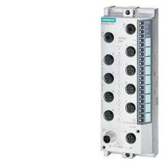 Siemens 1762 PLC I/O Module, current, 8DI, 8xM12, IP67 - 6ES7141-6BG00-0AB0