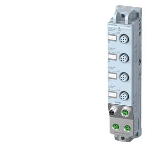 Siemens Simatic Sensor box, M12, 4-port, IP67 - 6ES7147-5JD00-0BA0