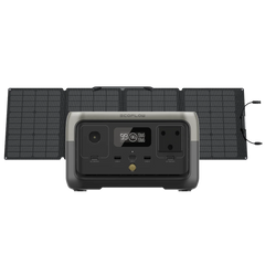 Ecoflow River 2 Portable power station and 110W Portable solar panel