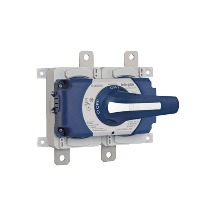 Telergon PV Switch, motorized handle ready, 4-pole, 1000VDC, 360A