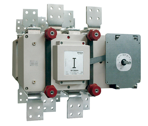 Telergon Change over switch, size 4, 3P + N, 1600A