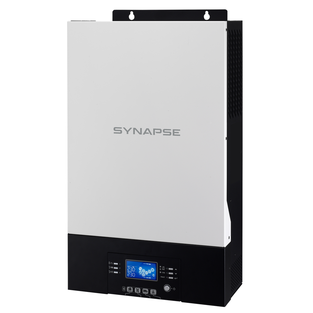 Synapse 5.0K+ offgrid inverter unit with control panel and display