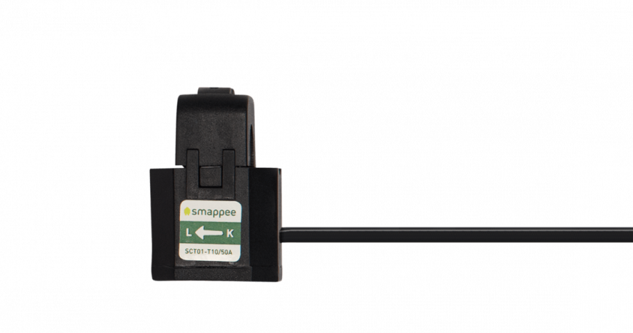 Smappee current transformer white 30cm T10/50A for solar PV systems