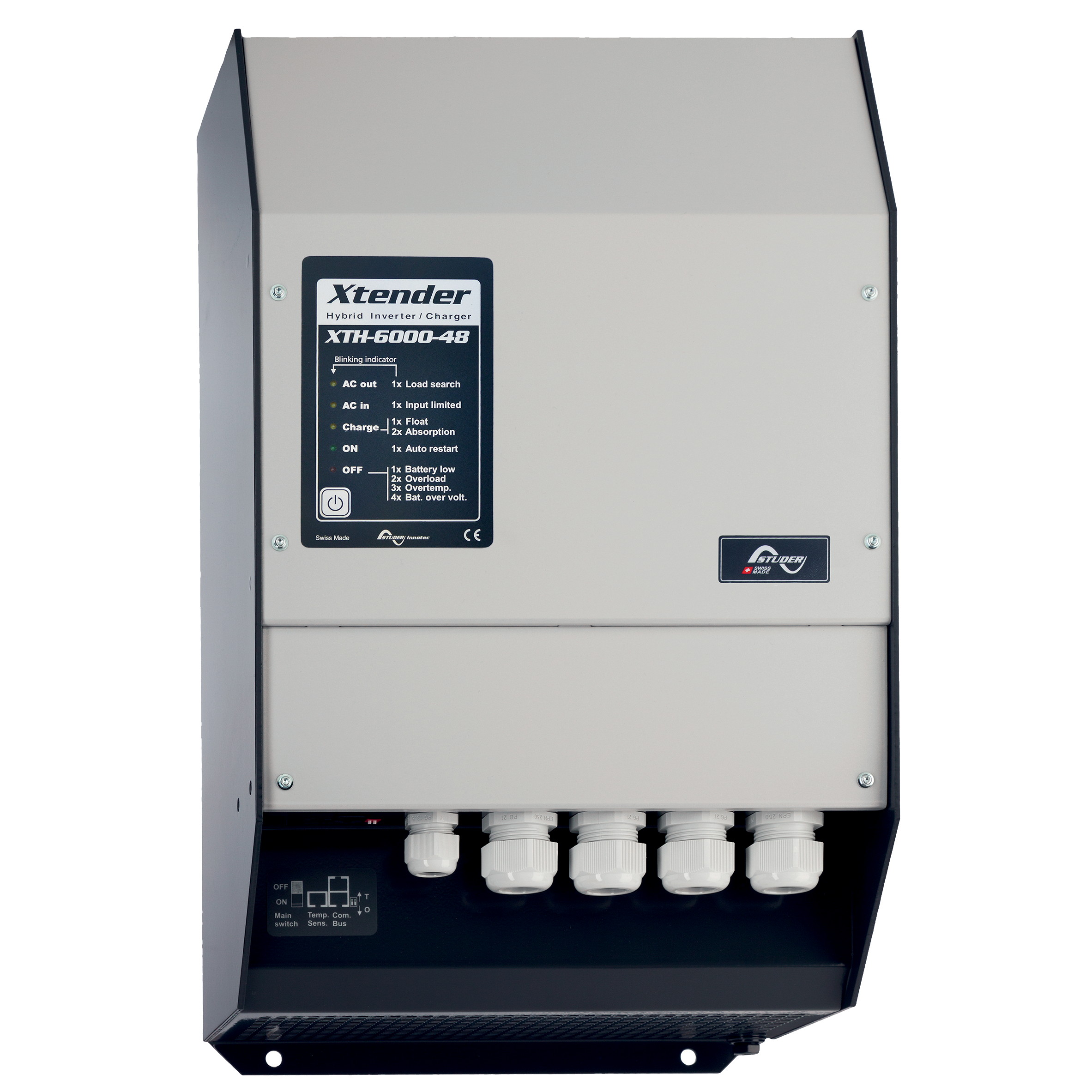 Studer Xtender Inverter/charger, IP20, 48V, 6000VA