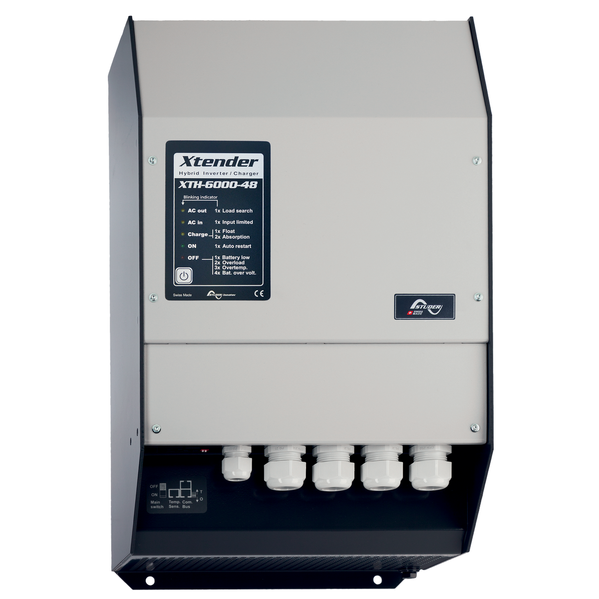 Studer Xtender Inverter/charger, IP20, 48V, 6000VA