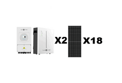 LARGE SYSTEM WALL MNT WH CW 8KW-INV + 2X8KW-BAT