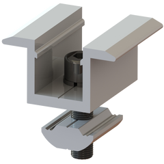 Vectis Carport Mid clamp, M8 x 30, 40mm - Rubicon Installer Portal