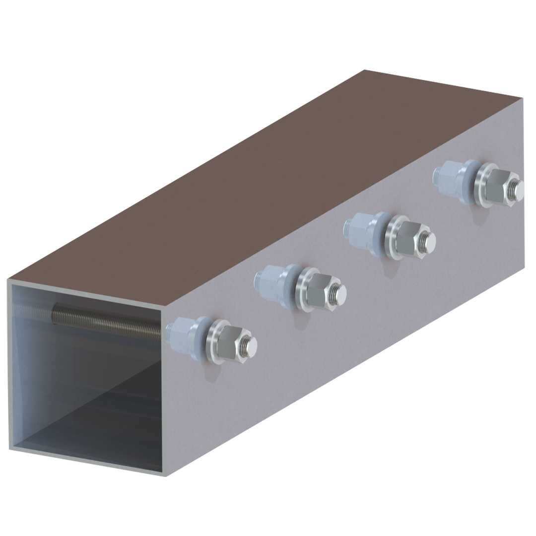 Vectis Carport guiding gutter water channel, 1054mm - Vectis