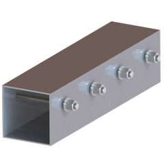 Vectis Carport guiding gutter water channel, 1054mm - Vectis