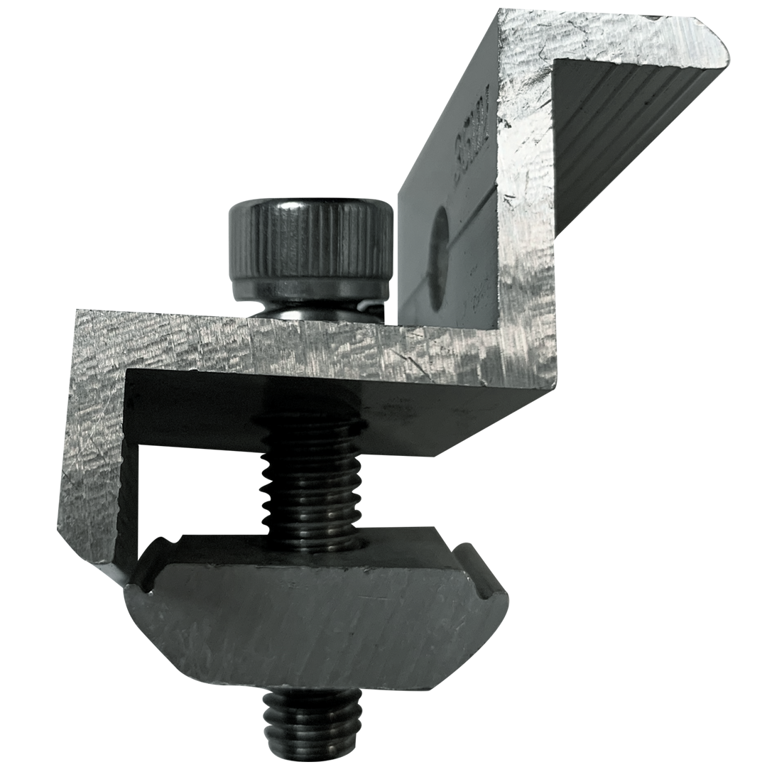 Vectis Railless rooftop end clamp IBR 30/35mm - Rubicon Installer Portal