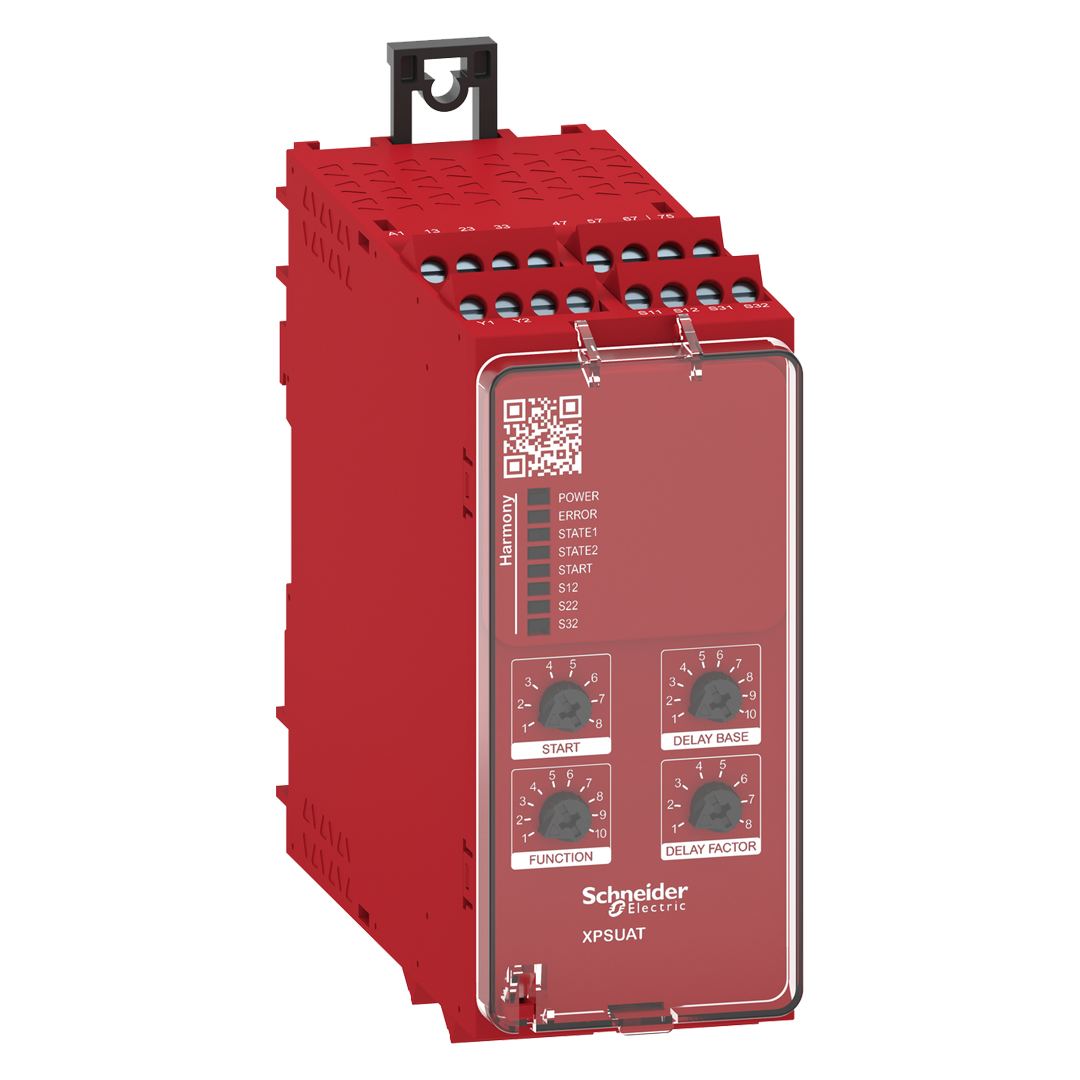Schneider Safety module, screw, 24VAC/DC
