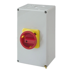 Telergon Enclosed switch disconnector, size 0, 3-pole, 63A