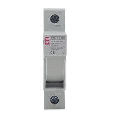 Telergon Cylindrical base, 1000VDC, 25A, 10 x 38mm - Rubicon Installer Portal