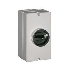 Telergon Enclosed switch, size 00, 2-pole, 55A