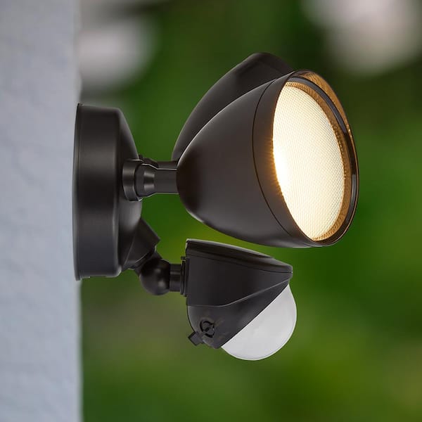 KTM Flood light, black, 4000K, 260 x 240 x 21mm