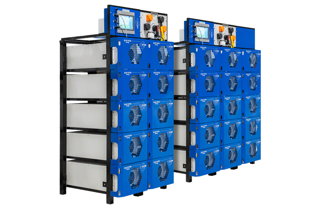 Refurbished Blue Nova LiFePO4 battery, 8kWh, 52VDC