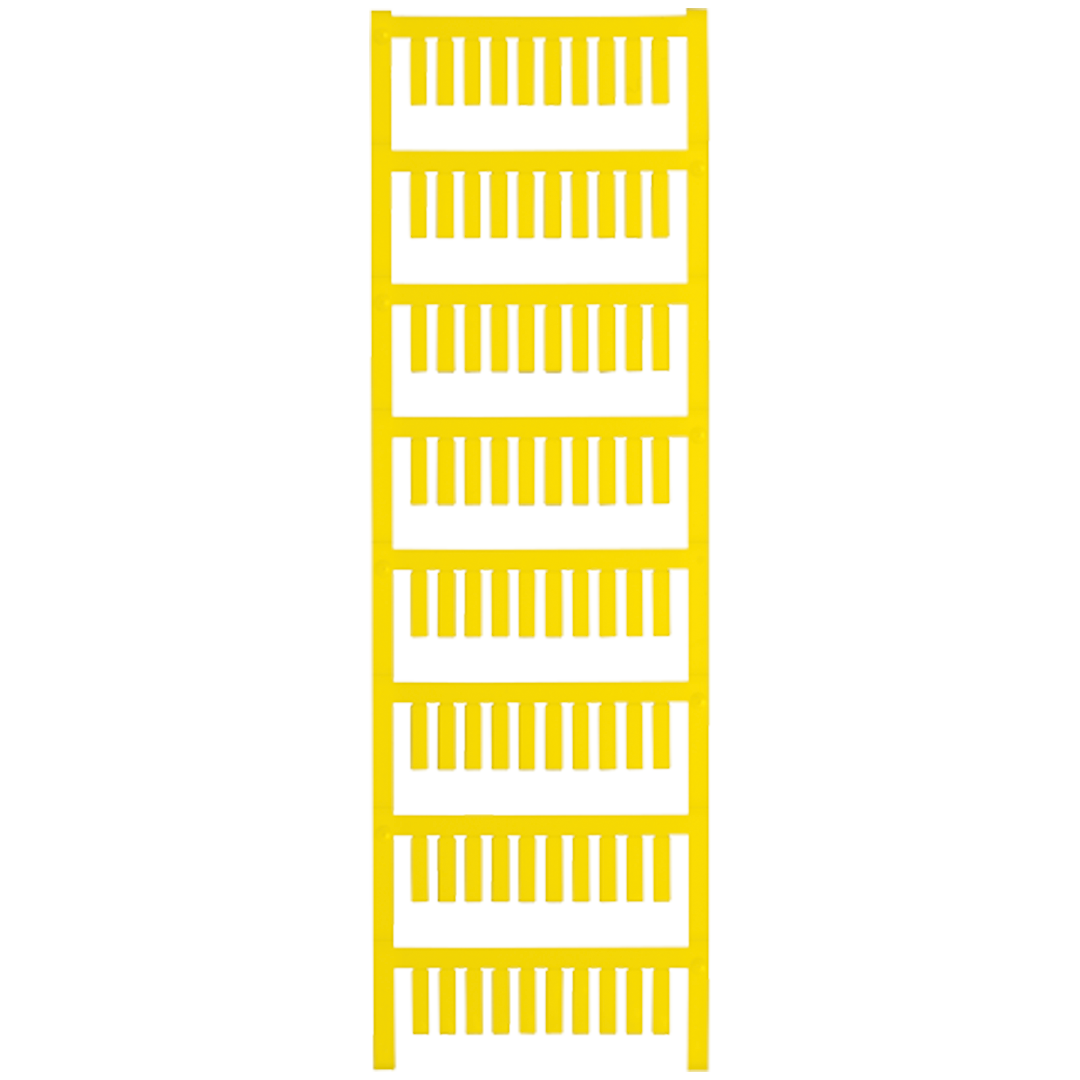 Weidmuller Insert marker, yellow, 15 x 4mm